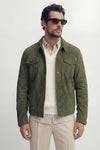 Ale Wildleder ungefüttert Jacke Männer unisex Barone firenze - 5