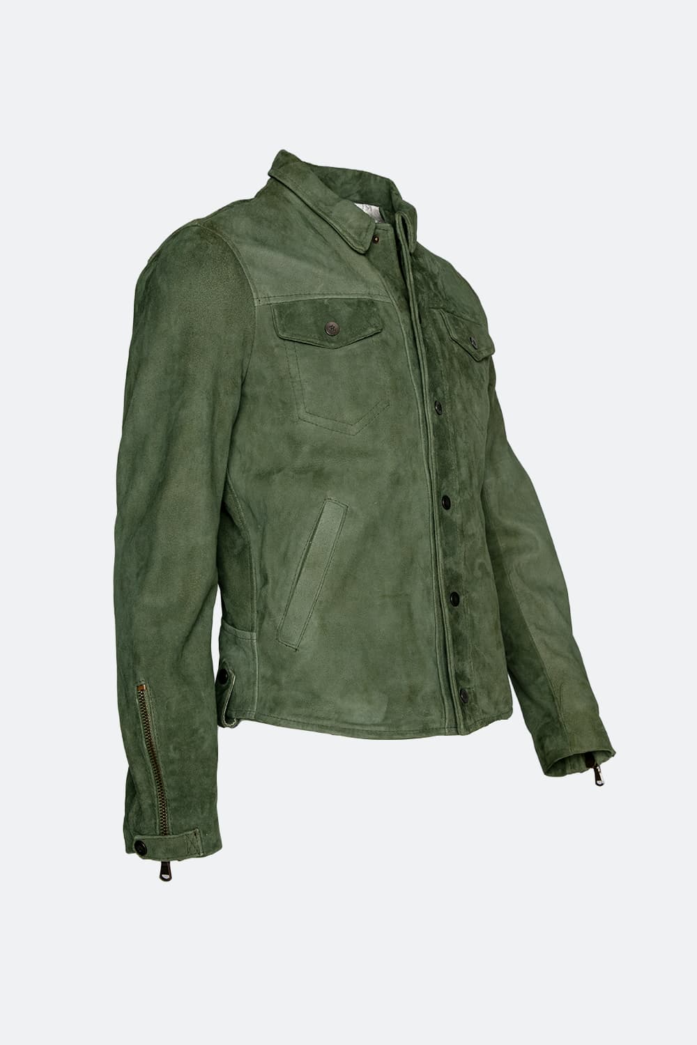 Ale Wildleder ungefüttert Jacke Männer unisex Barone firenze - 10