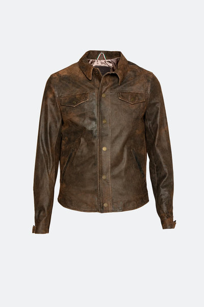 Ale Wildleder ungefüttert Jacke Männer