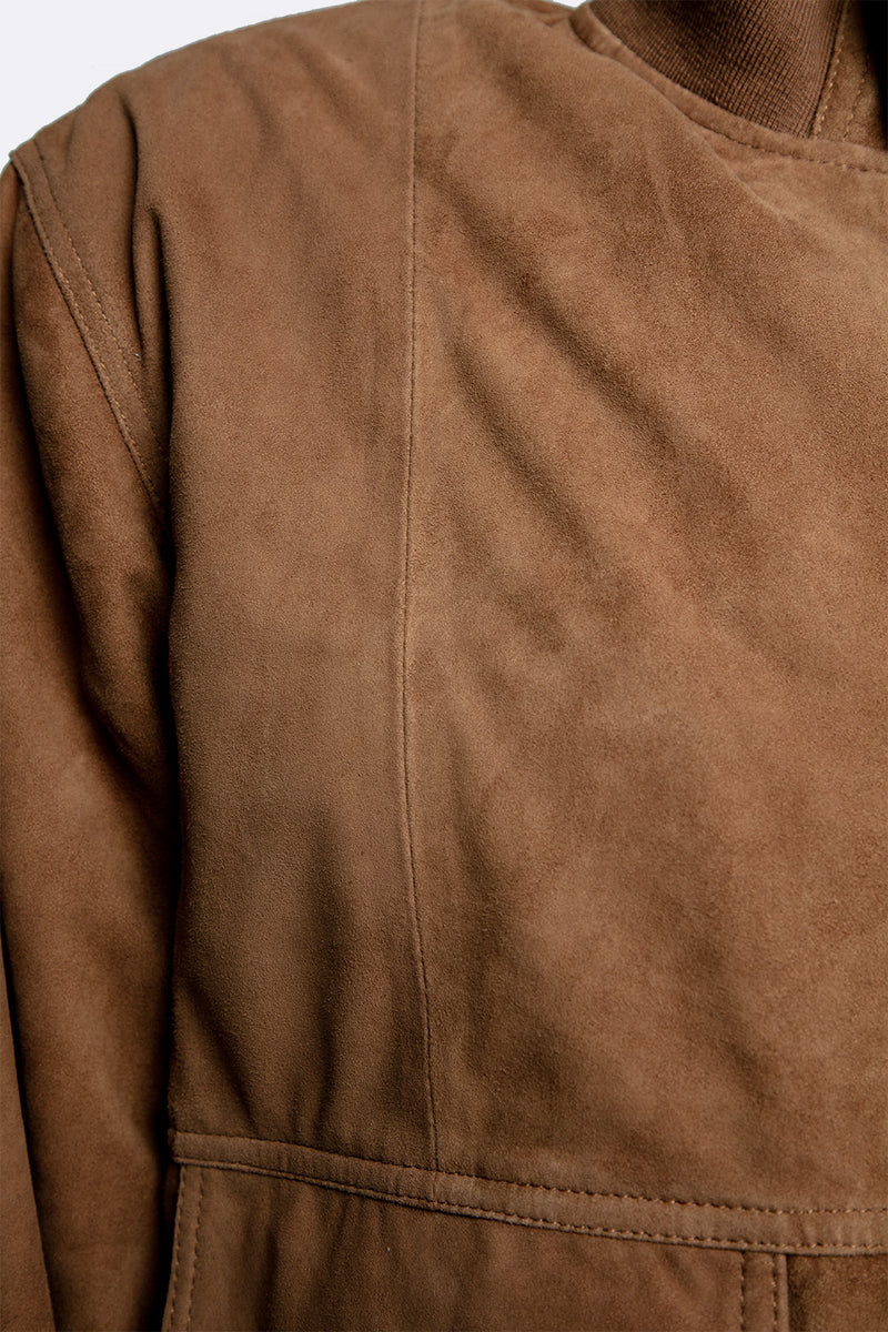 Amedeo Camoscio Cognac Scuro man Barone firenze - 4
