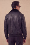 Schwarzer Nagel im Gold-Shearling-Stil man Barone firenze - 15