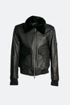 Schwarzer Nagel im Gold-Shearling-Stil man Barone firenze - 2