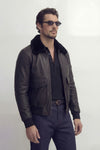Schwarzer Nagel im Gold-Shearling-Stil man Barone firenze - 7