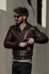 Schwarzer Nagel im Gold-Shearling-Stil man Barone firenze - 9