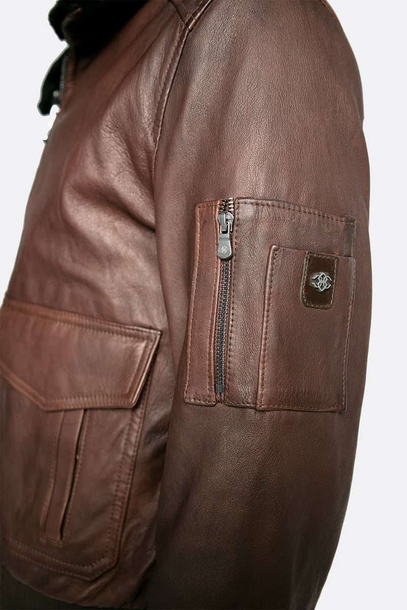 Schwarzer Nagel im Gold-Shearling-Stil man Barone firenze - 14