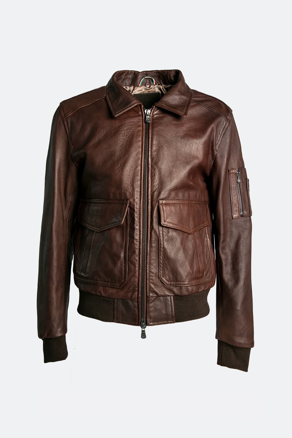 Schwarzer Nagel im Gold-Shearling-Stil man Barone firenze - 15
