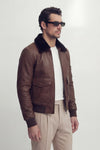 Schwarzer Nagel im Gold-Shearling-Stil man Barone firenze - 11