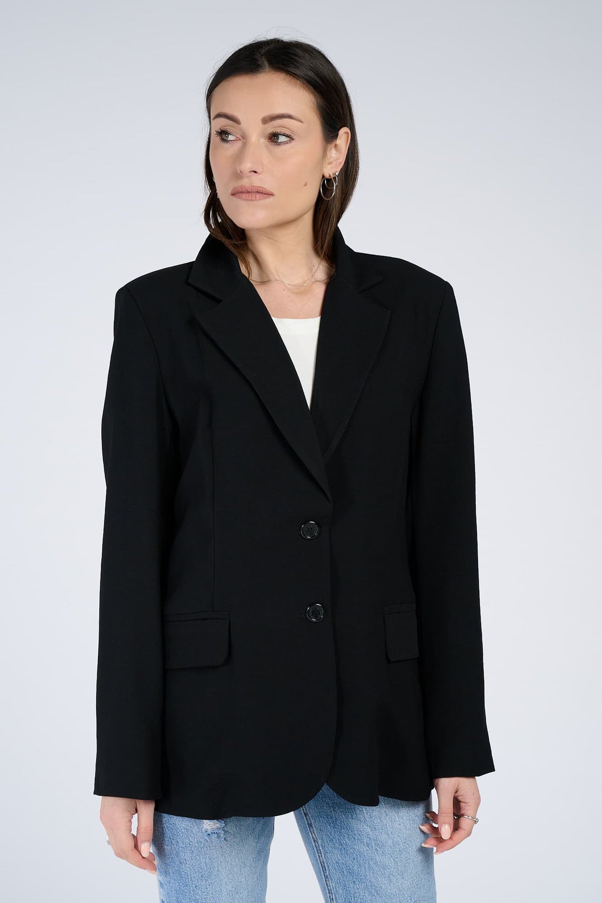 Blazer Over woman Barone firenze - 1