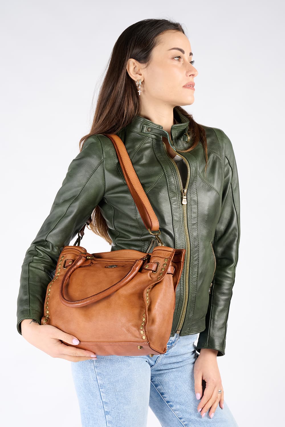 Botticelli Small Cuoio woman Barone firenze - 6
