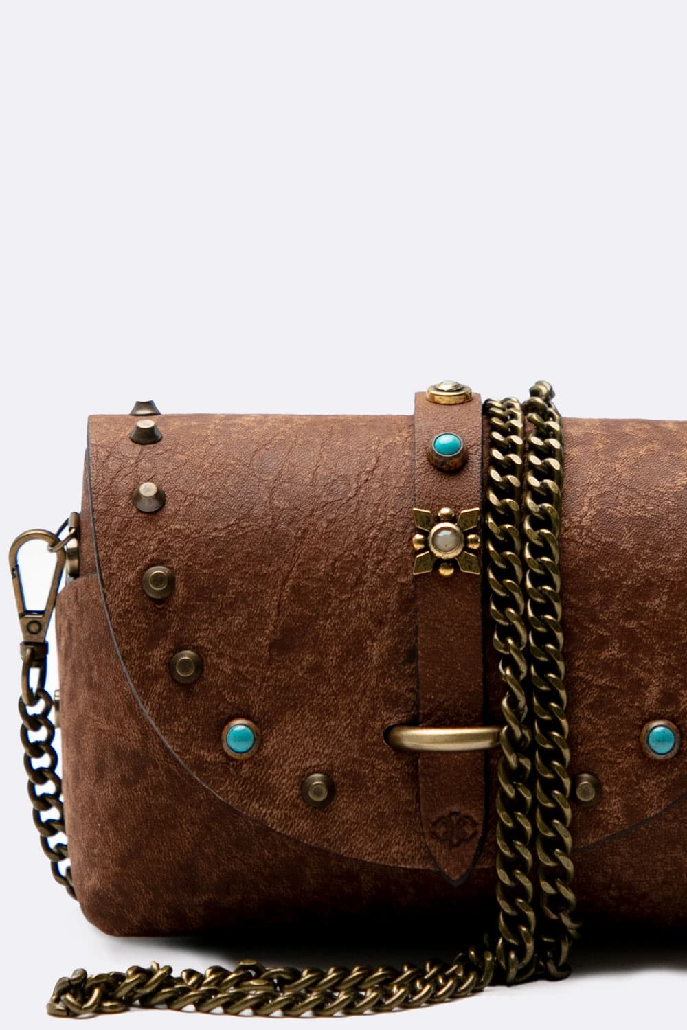 Bubble Bag Rock borsa donna 100% vera pelle Made in Italy - Barone Firenze