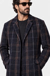 Men's Mixed Cashmere Classic Coat man Barone firenze - 1