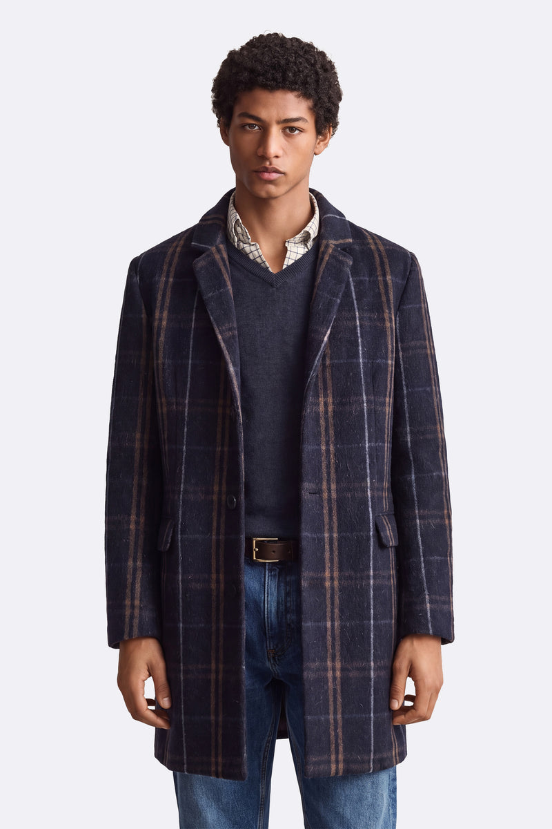 Men's Mixed Cashmere Classic Coat man Barone firenze - 3