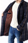 Men's Mixed Cashmere Classic Coat man Barone firenze - 5