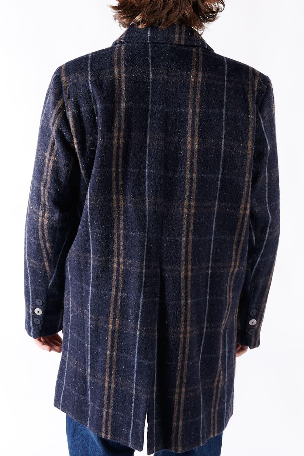 Men's Mixed Cashmere Classic Coat man Barone firenze - 3