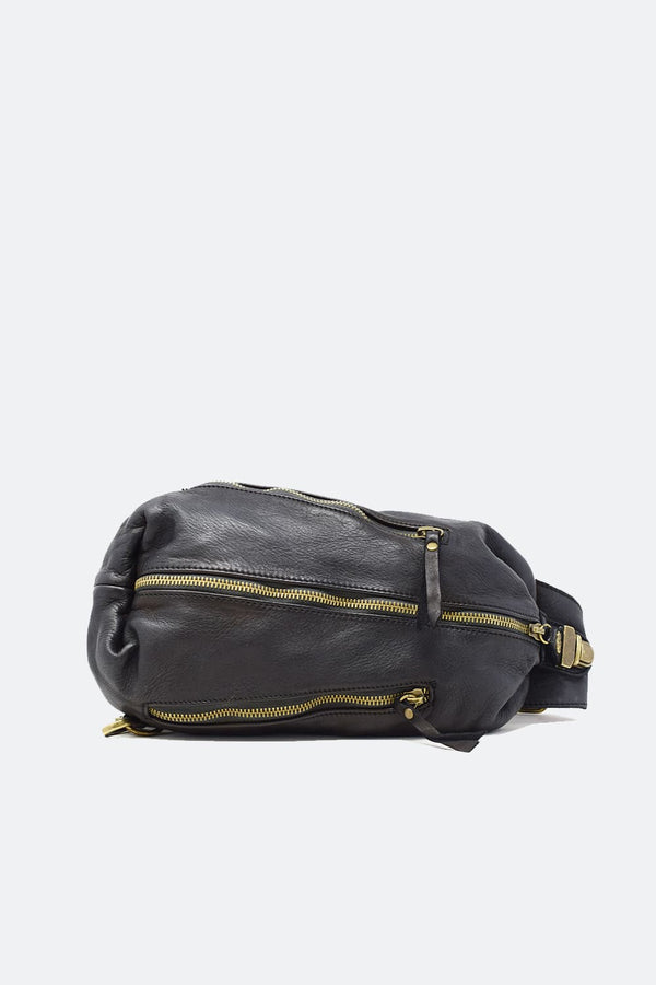 Certaldo Black Pouch uomo Barone firenze