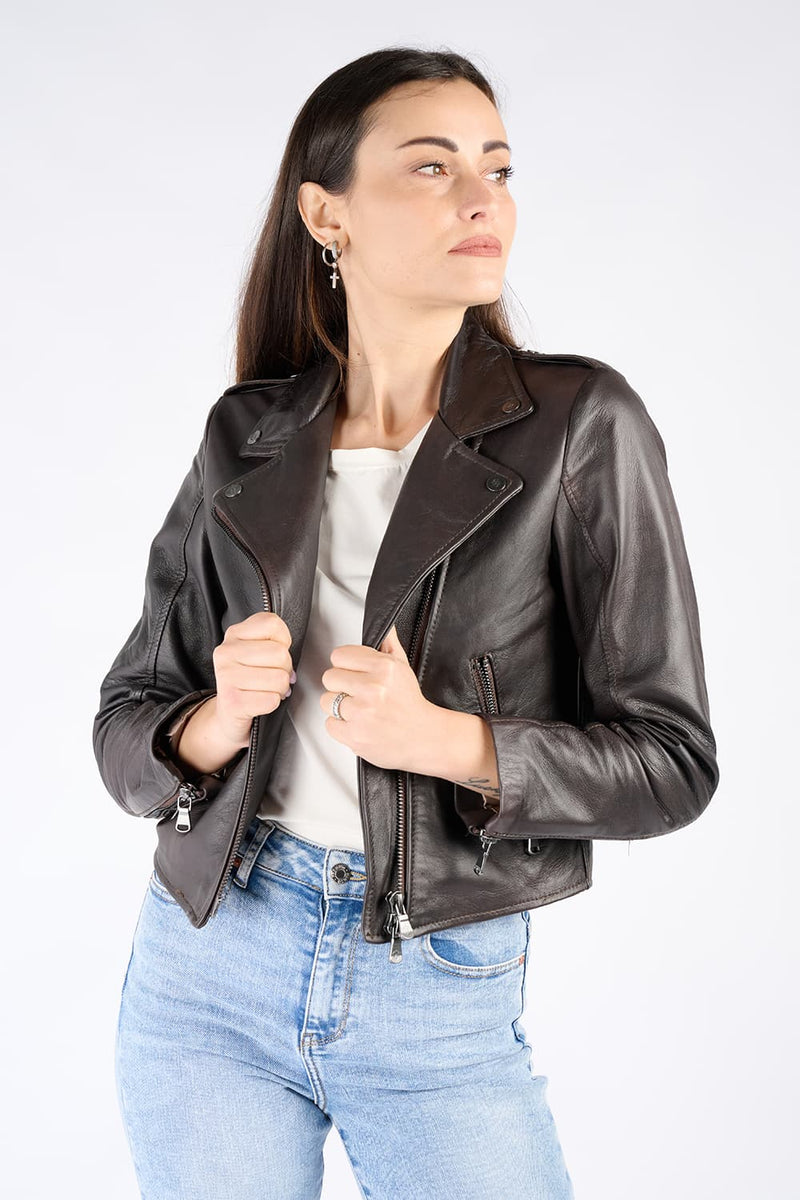 Chiodo Women Bis Dark Brown donna Barone firenze - 2