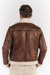 Nagel im Gold-Shearling-Stil, Dunkelbraun unisex Barone firenze - 9
