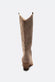 Dante Suede Cowboy Boots in Beige woman Barone firenze - 6