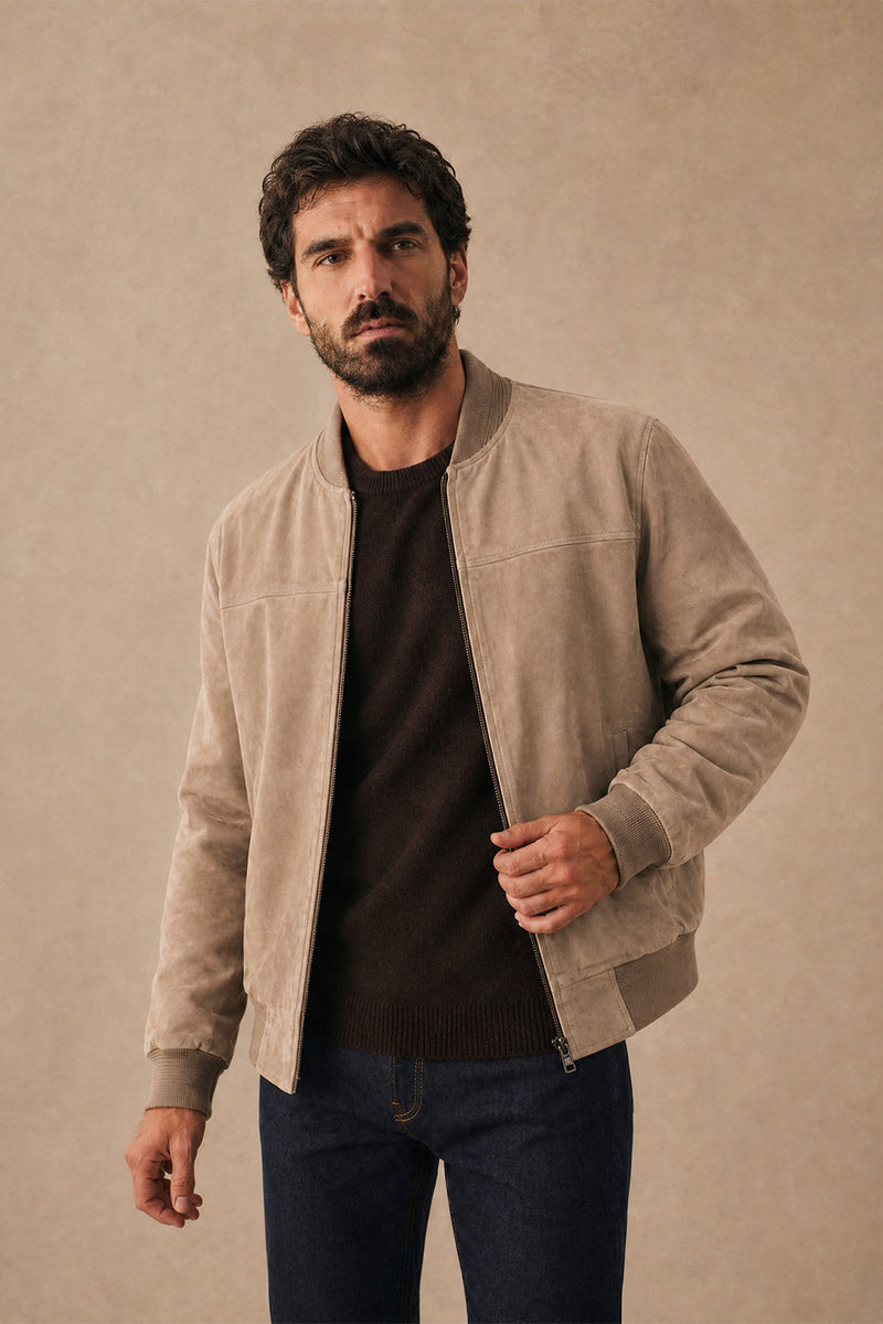 David Taupe Suede unisex Barone firenze - 5