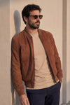 David Suede Dark Cognac unisex Barone firenze - 6