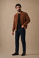David Suede Dark Cognac unisex Barone firenze - 3