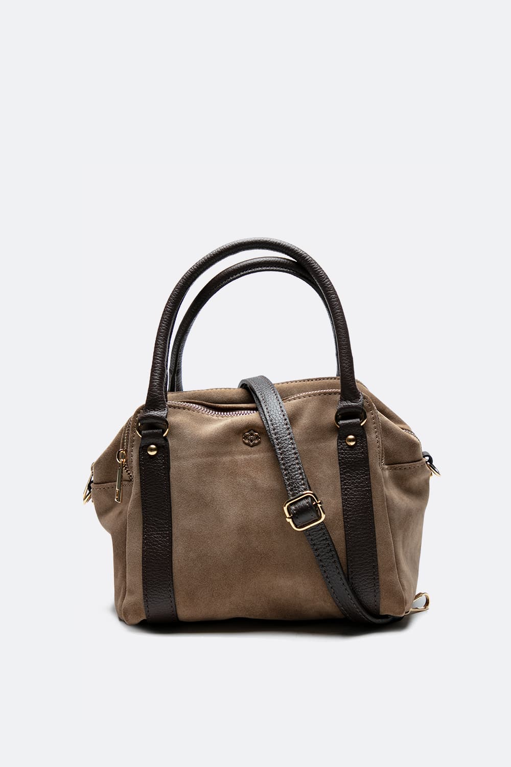 Divina camoscio taupe e testa di moro - Barone Firenze