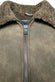 Elton Gold Colletto Shearling Style Verde man Barone firenze - 3