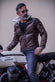 Kragen im Elton-Gold-Shearling-Stil, dunkelbraun man Barone firenze - 3