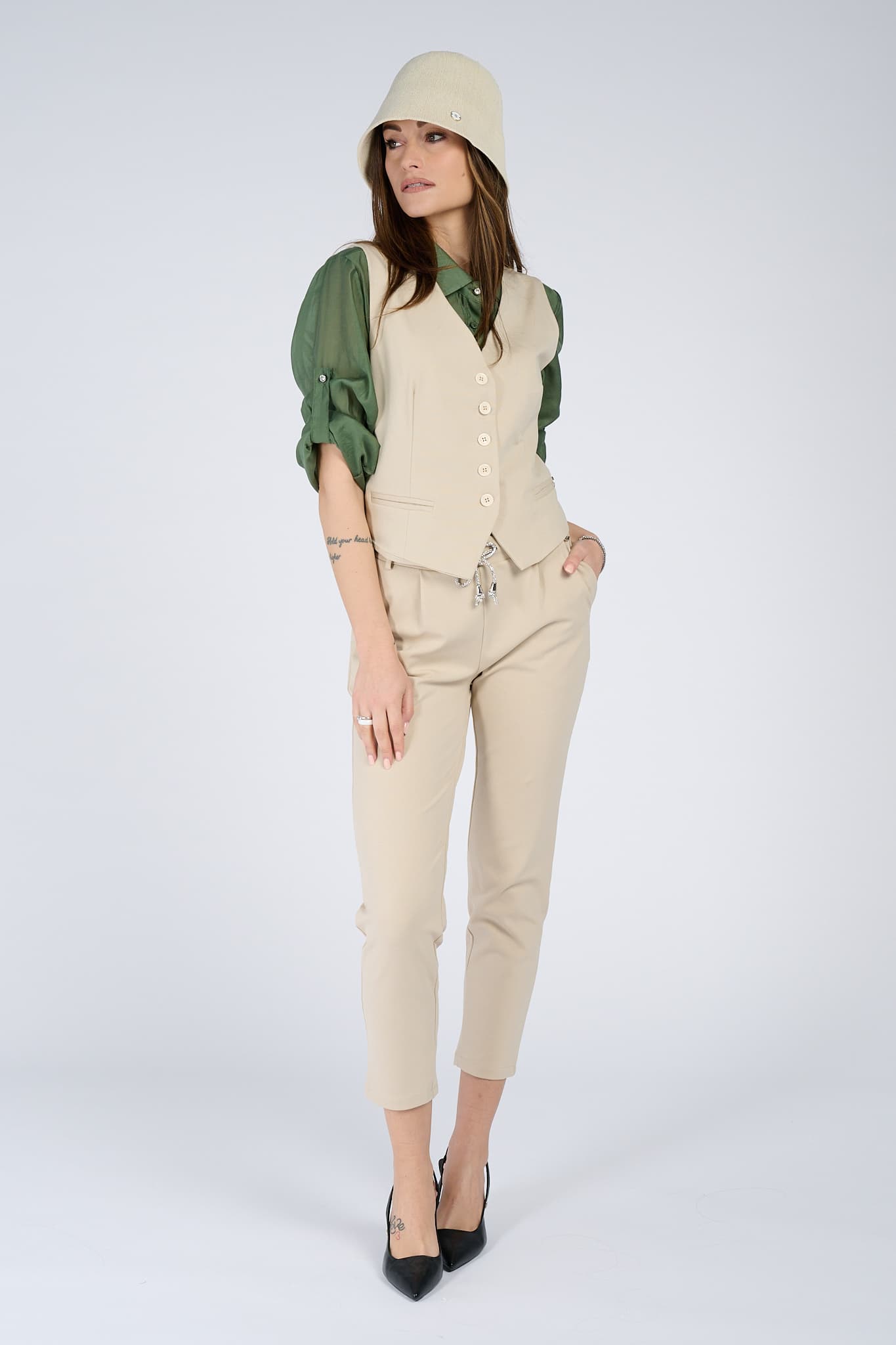 Star women's vest woman Barone firenze - 1