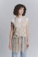 Gilet Macramè Beige woman Barone firenze - 1