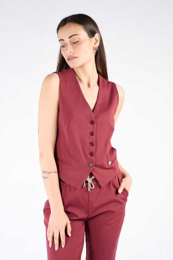 Star women's vest donna Barone firenze