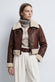 Nagel im Gold-Shearling-Stil woman Barone firenze - 1