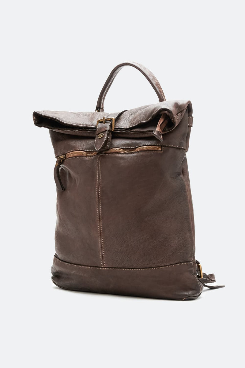 Grosseto Dark Brown Backpack unisex Barone firenze - 5