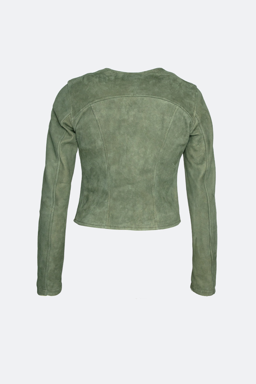 Short Green Suede Ire woman Barone firenze - 9