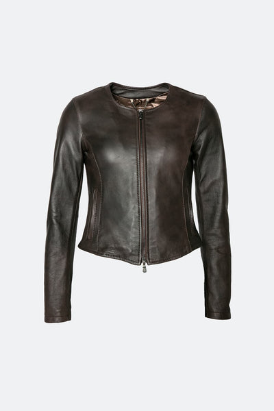 Irene Dark Brown Short