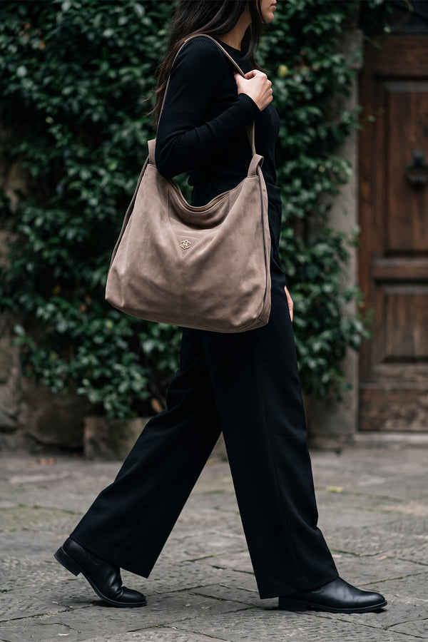 Lido Camoscio Taupe woman Barone firenze