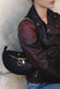 Gürteltasche Bea Schwarz woman Barone firenze - 4