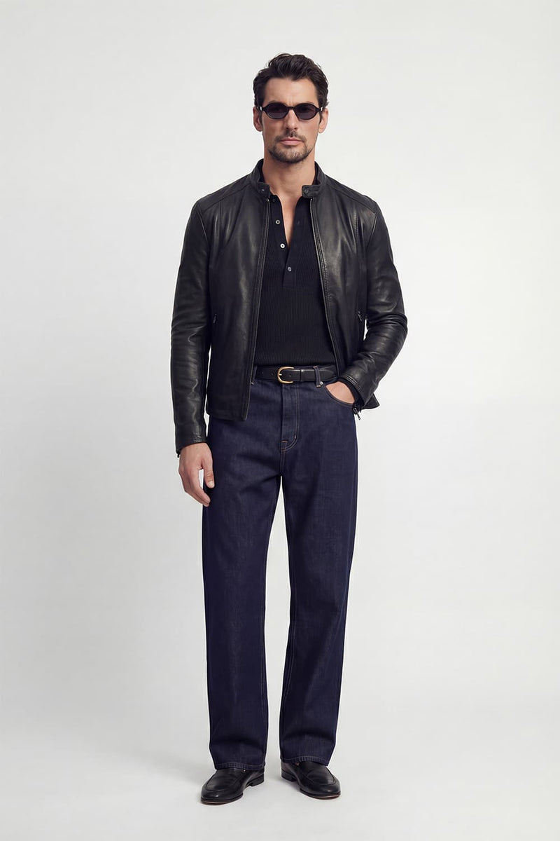 Massi Black Jacket man Barone firenze - 5