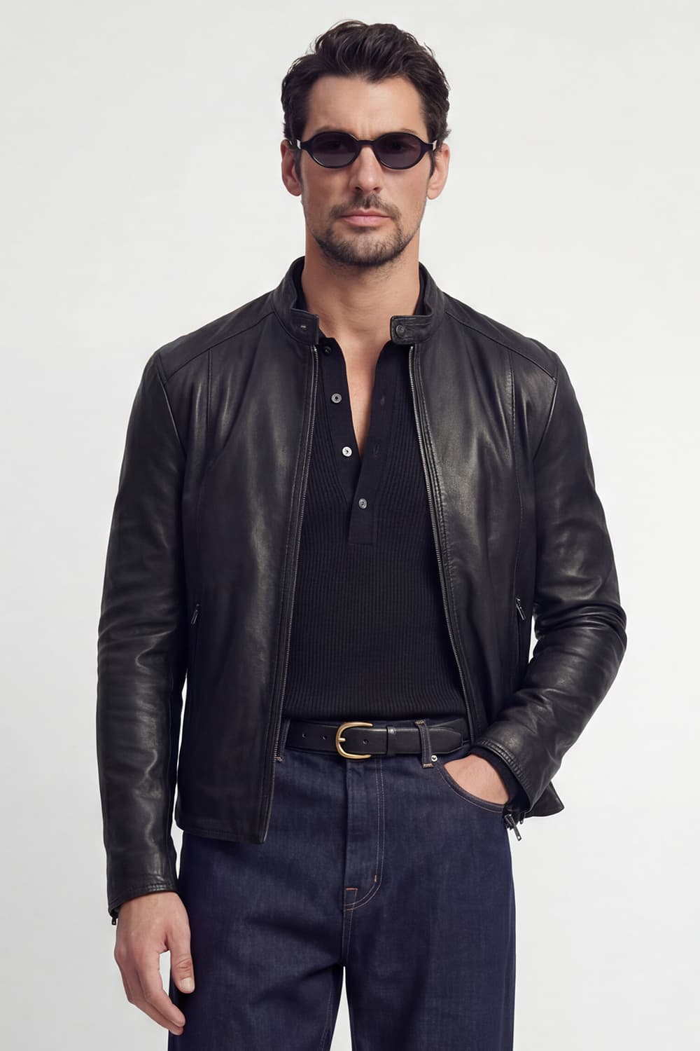 Massi Black Jacket man Barone firenze - 2