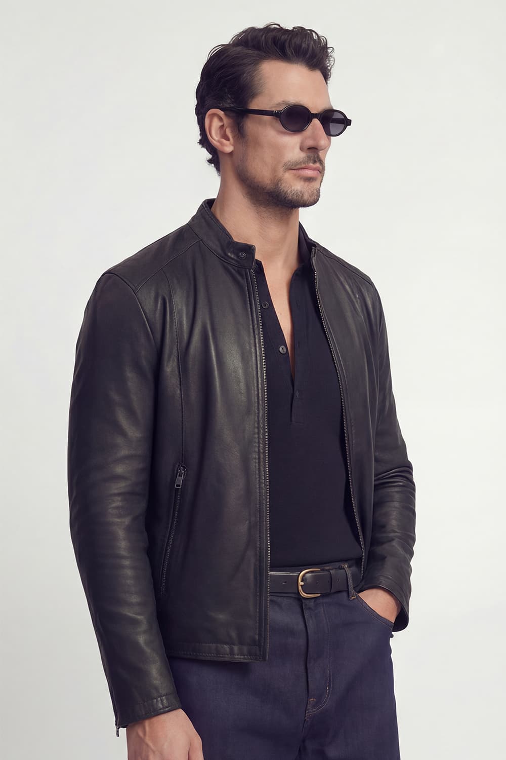 Massi Black Jacket man Barone firenze - 8