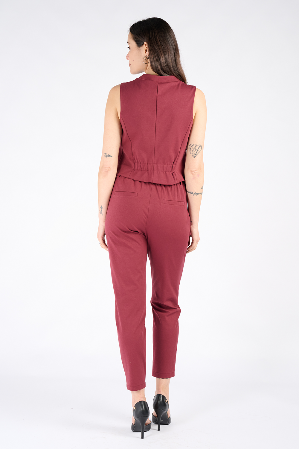 Shine trousers woman Barone firenze - 3