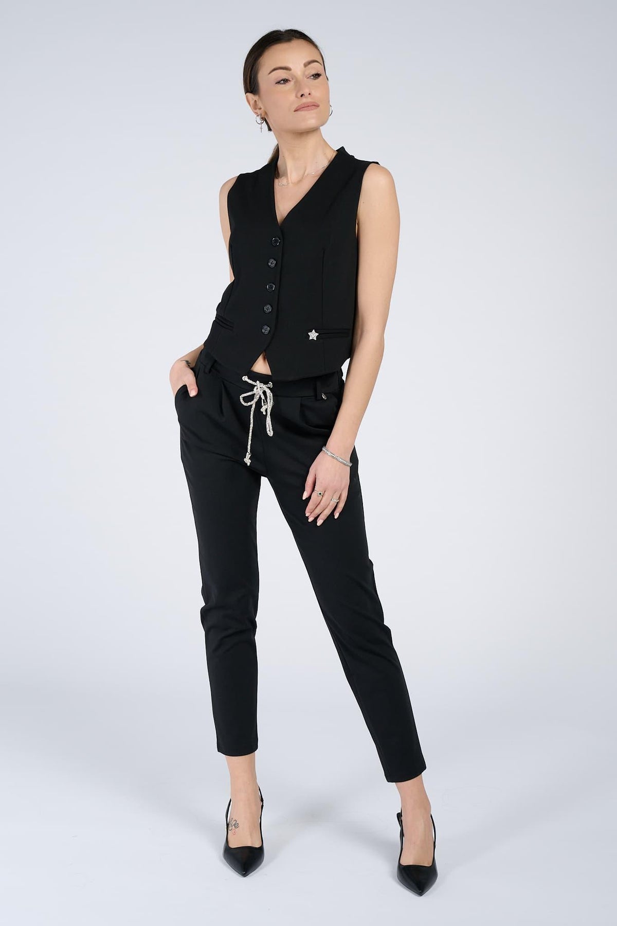 Star women's vest woman Barone firenze - 1