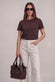 Pienza Vegetable-Tanned Dark Brown woman Barone firenze - 2