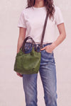 Pienza Vegetable-Tanned Green woman Barone firenze - 7