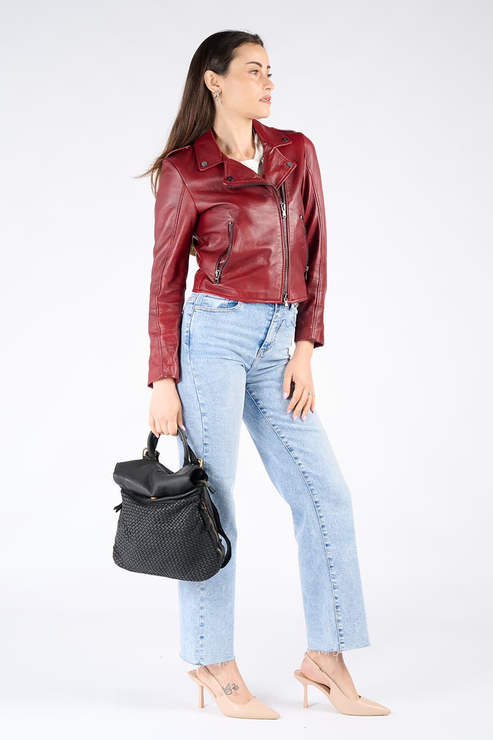 Pisa Black Backpack woman Barone firenze - 6