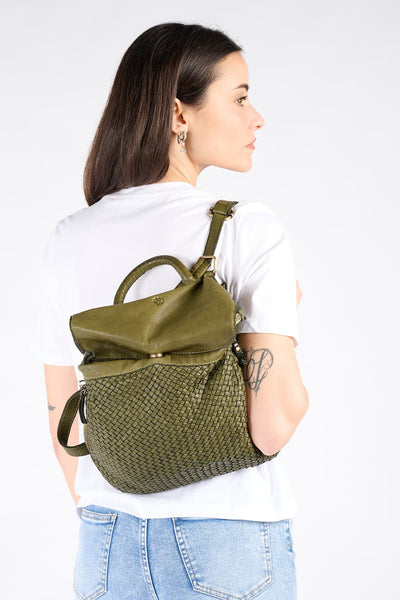 Pisa Green Backpack