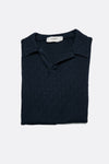 Men's Blue Polo Shirt man Barone firenze - 5