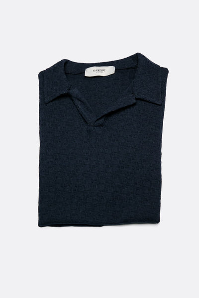 Men's Blue Polo Shirt