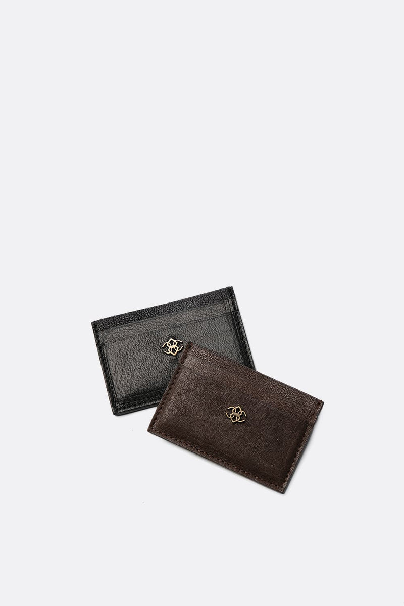Simply Black Card Case unisex Barone firenze - 1