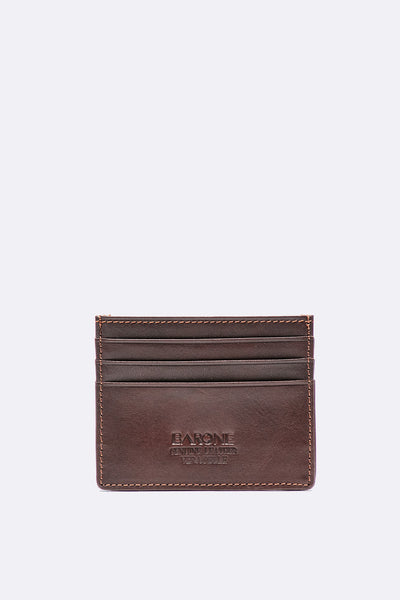 Kartenetui Pocket Dunkelbraun